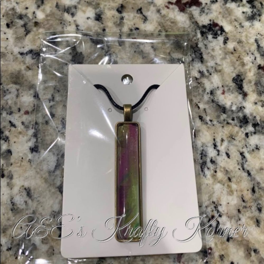 Handmade acrylic necklaces